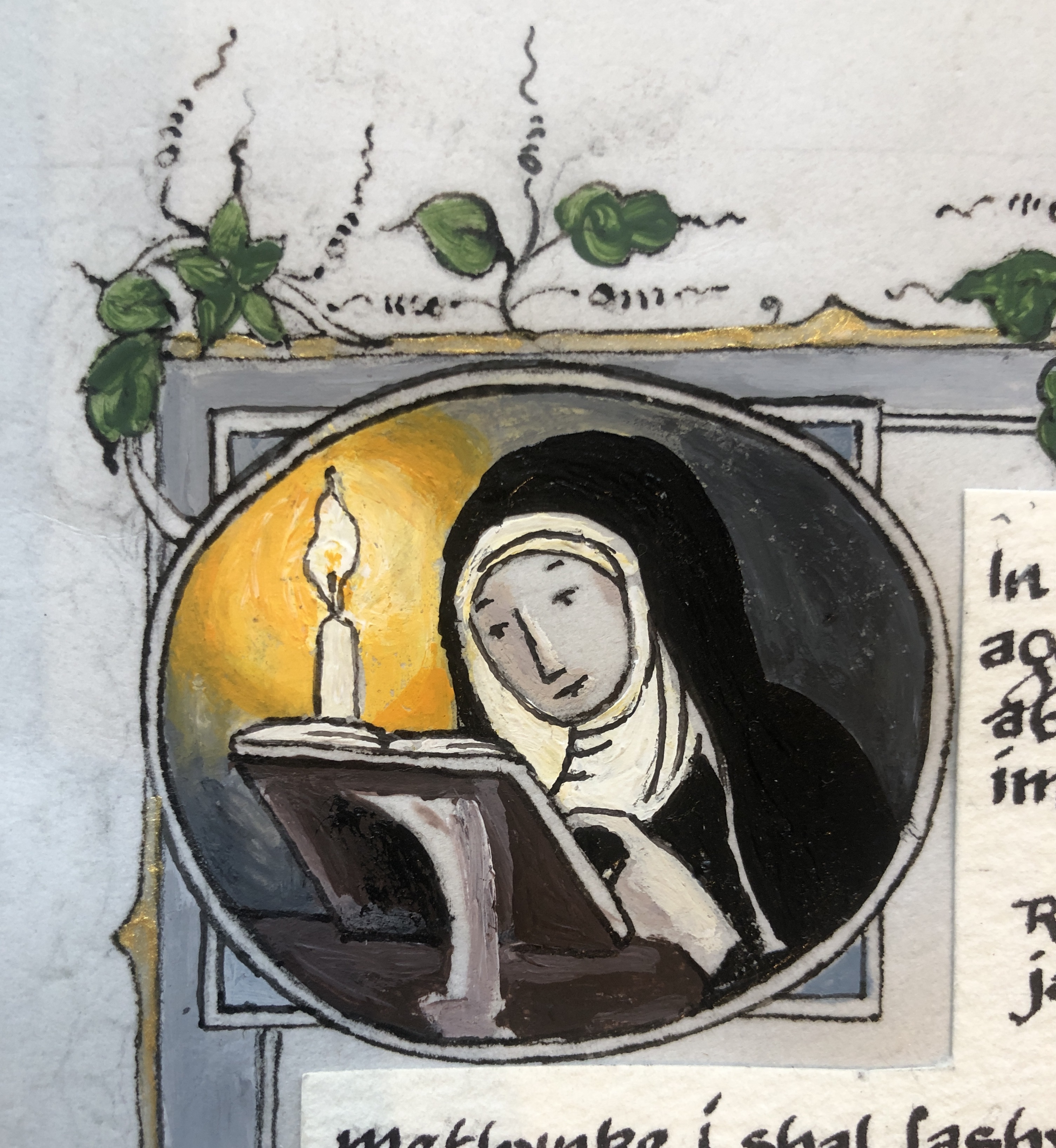 The Abbess illustration
